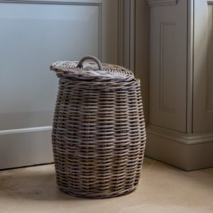 Kubu Lidded Laundry Basket Small